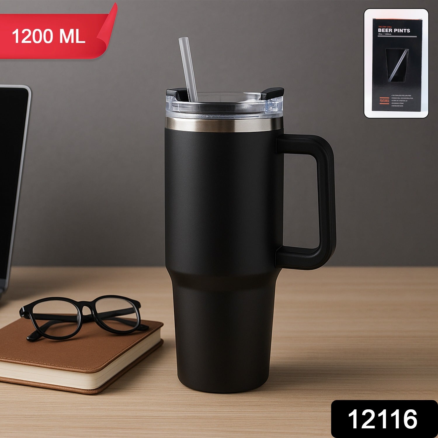 Mug with Straw Mug with Straw
